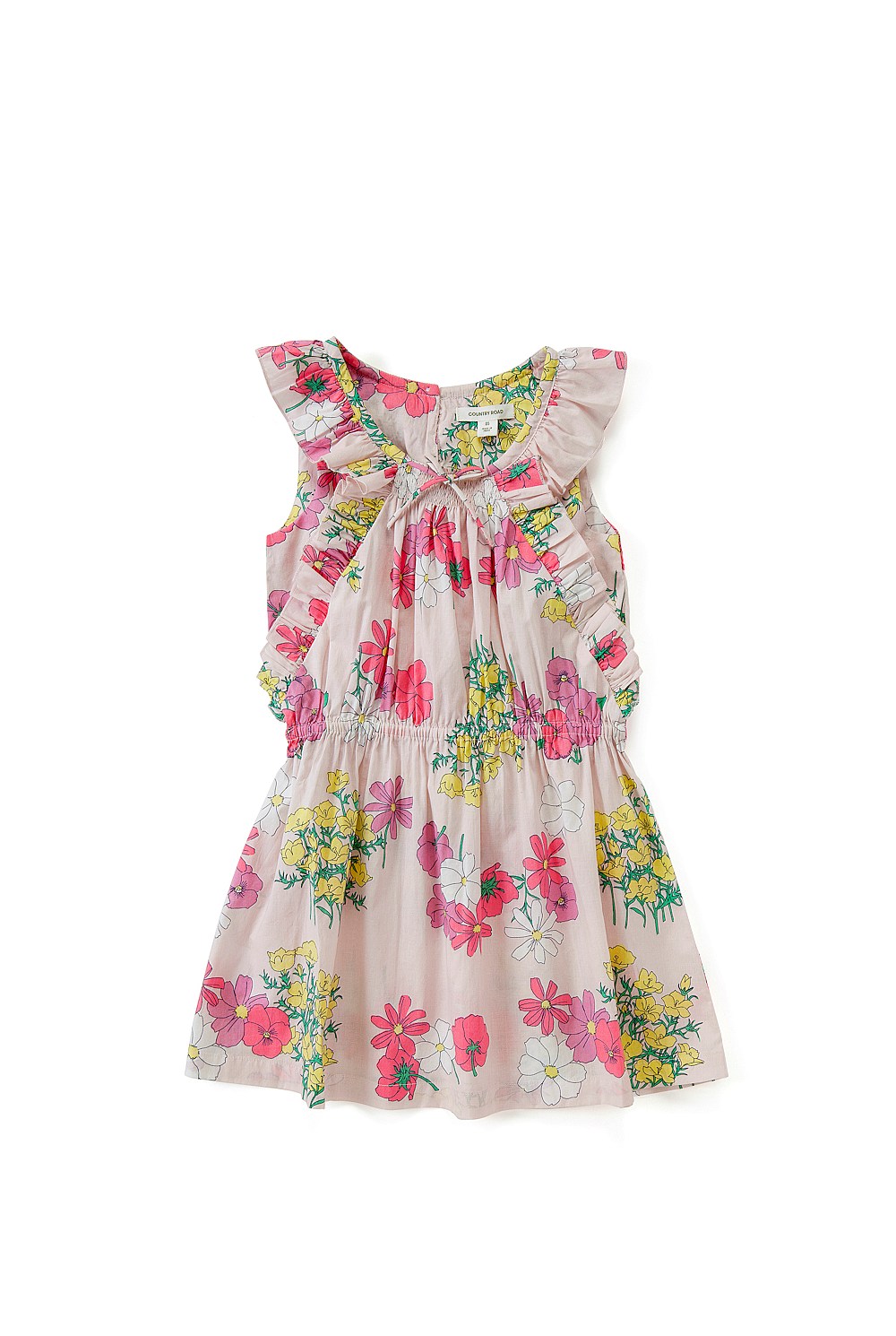 Frill Floral Dress