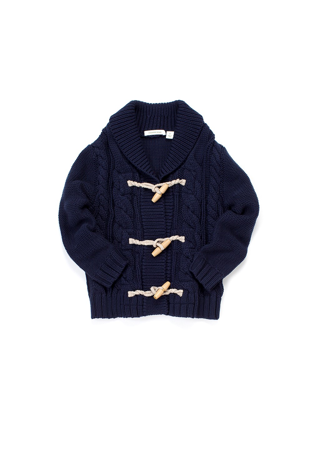 Cable Toggle Duffel Knit