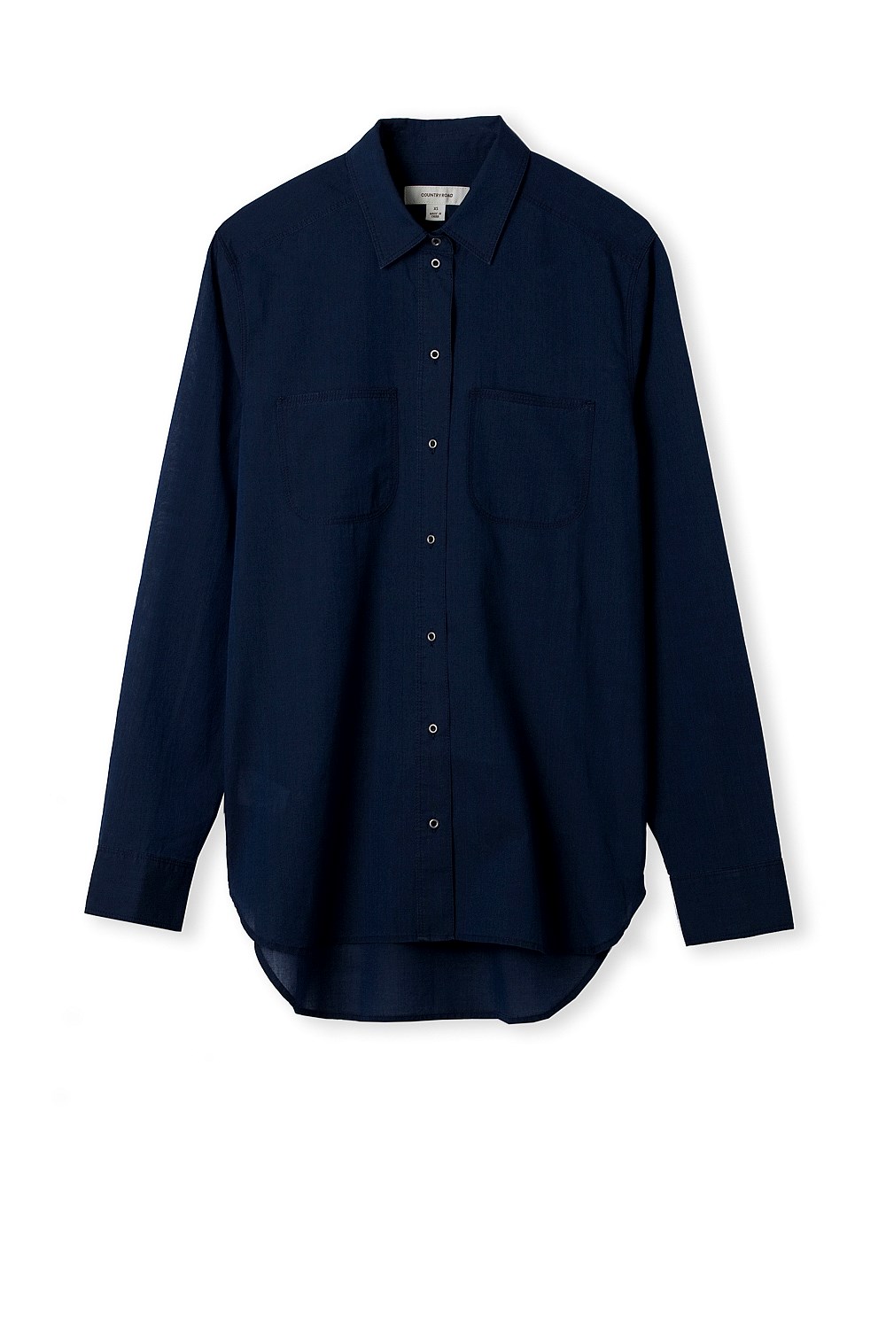 Indigo Voile Shirt