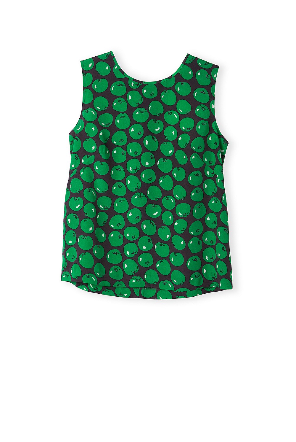 Apple Print Shell Top