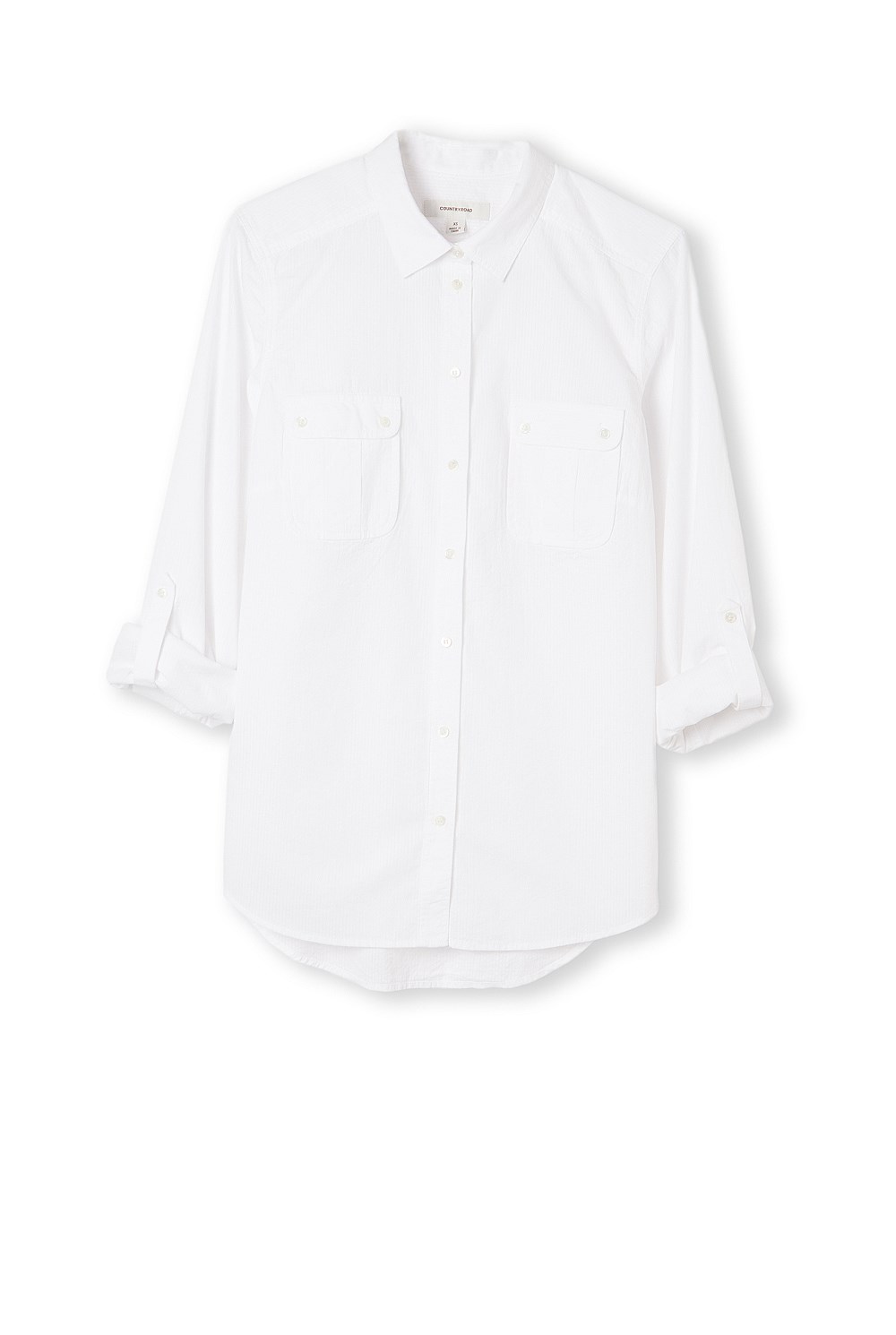 Roll-Up Seersucker Shirt