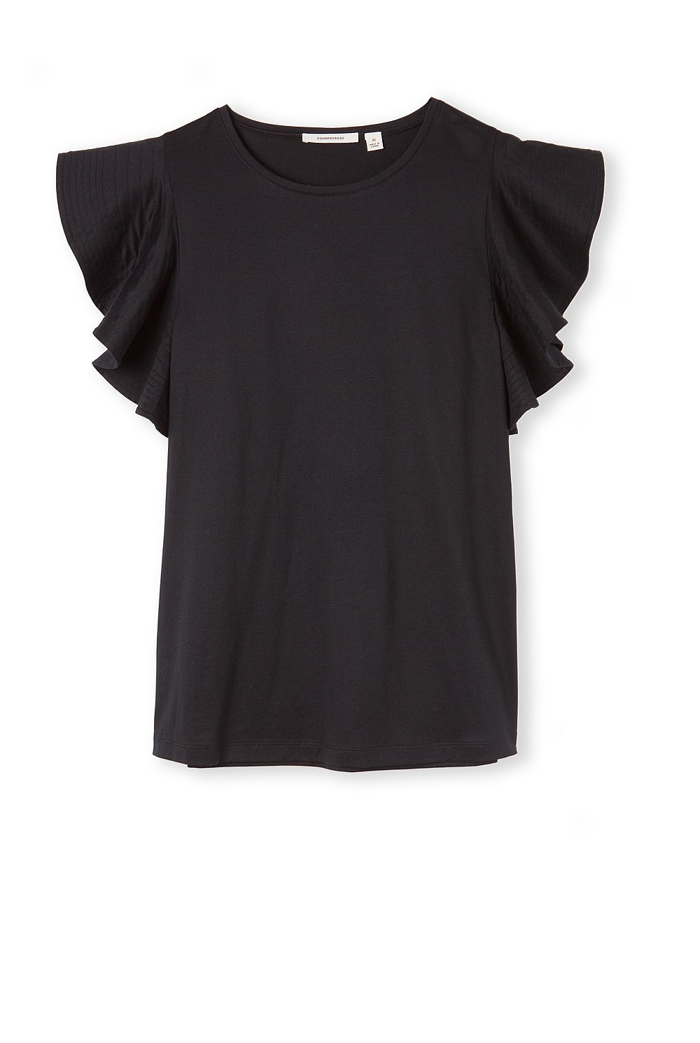 Ruffle Sleeve T-Shirt