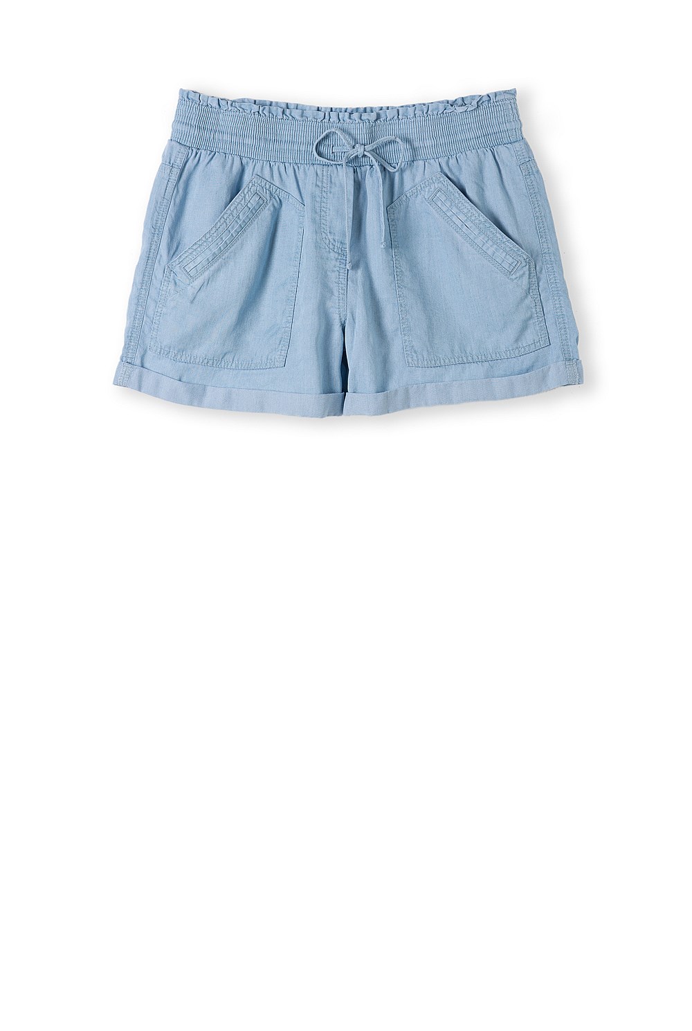 Chambray Utility Short