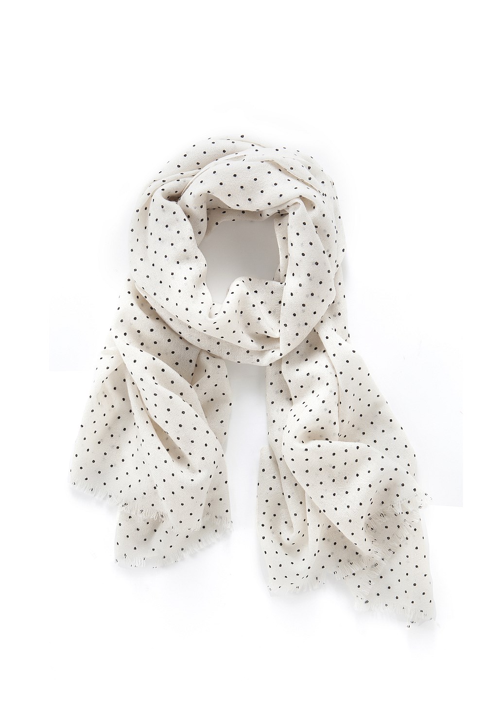 Spot Wool Scarf