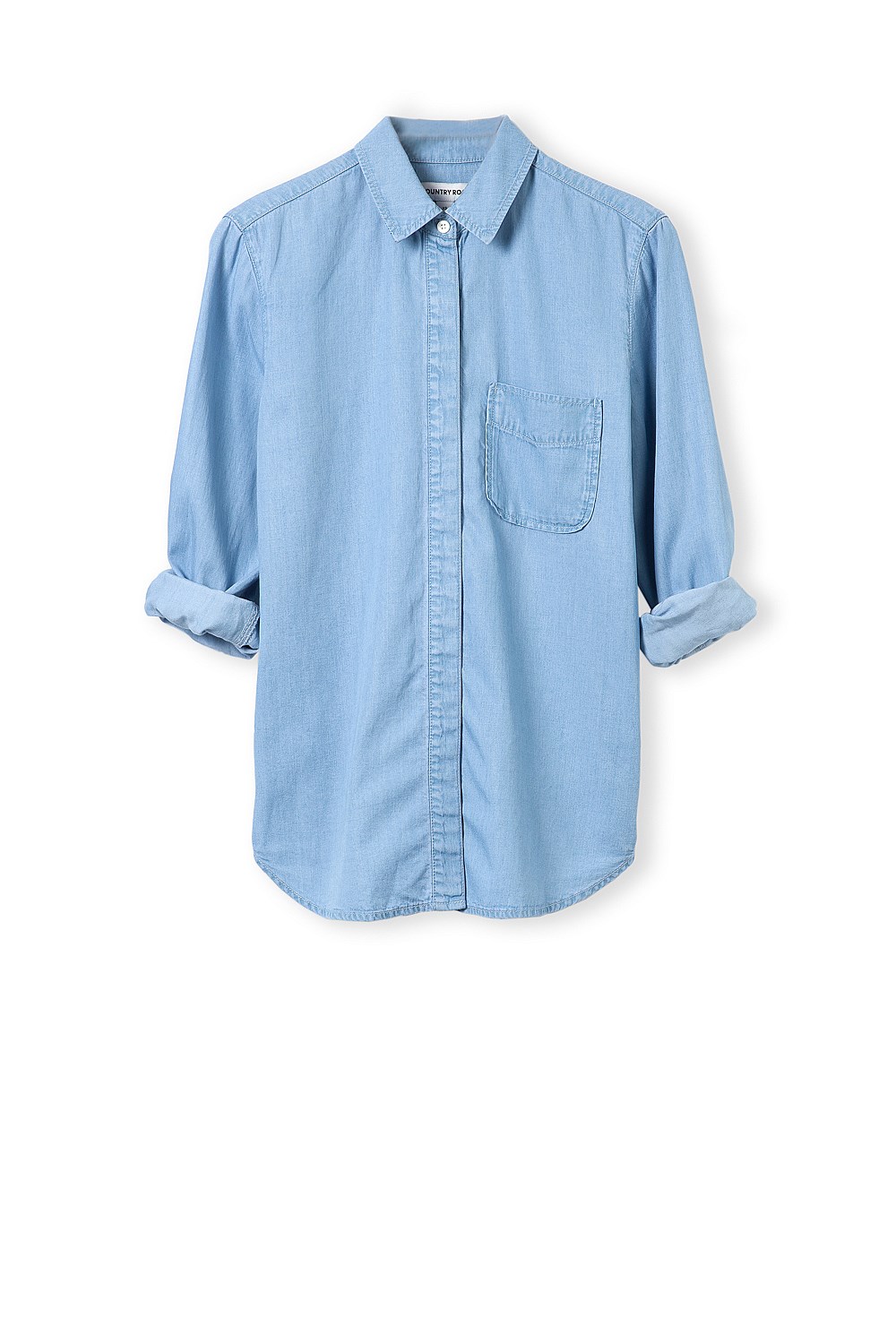 Denim Boxed Frame Shirt