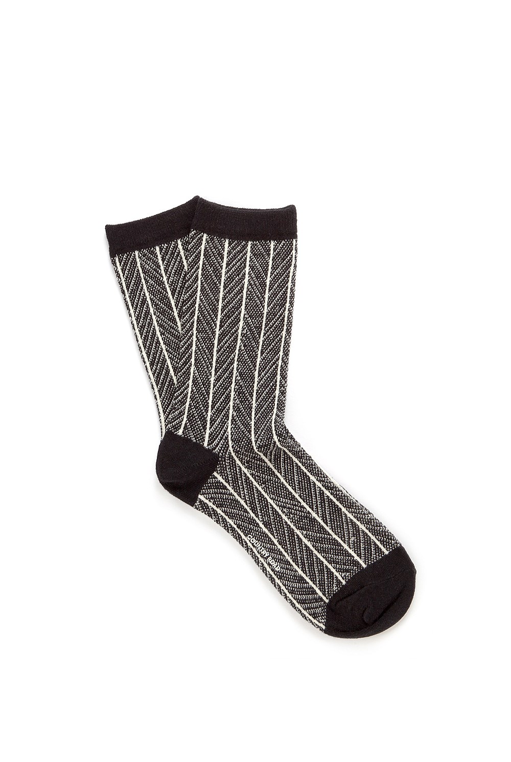 Herringbone Crew Socks