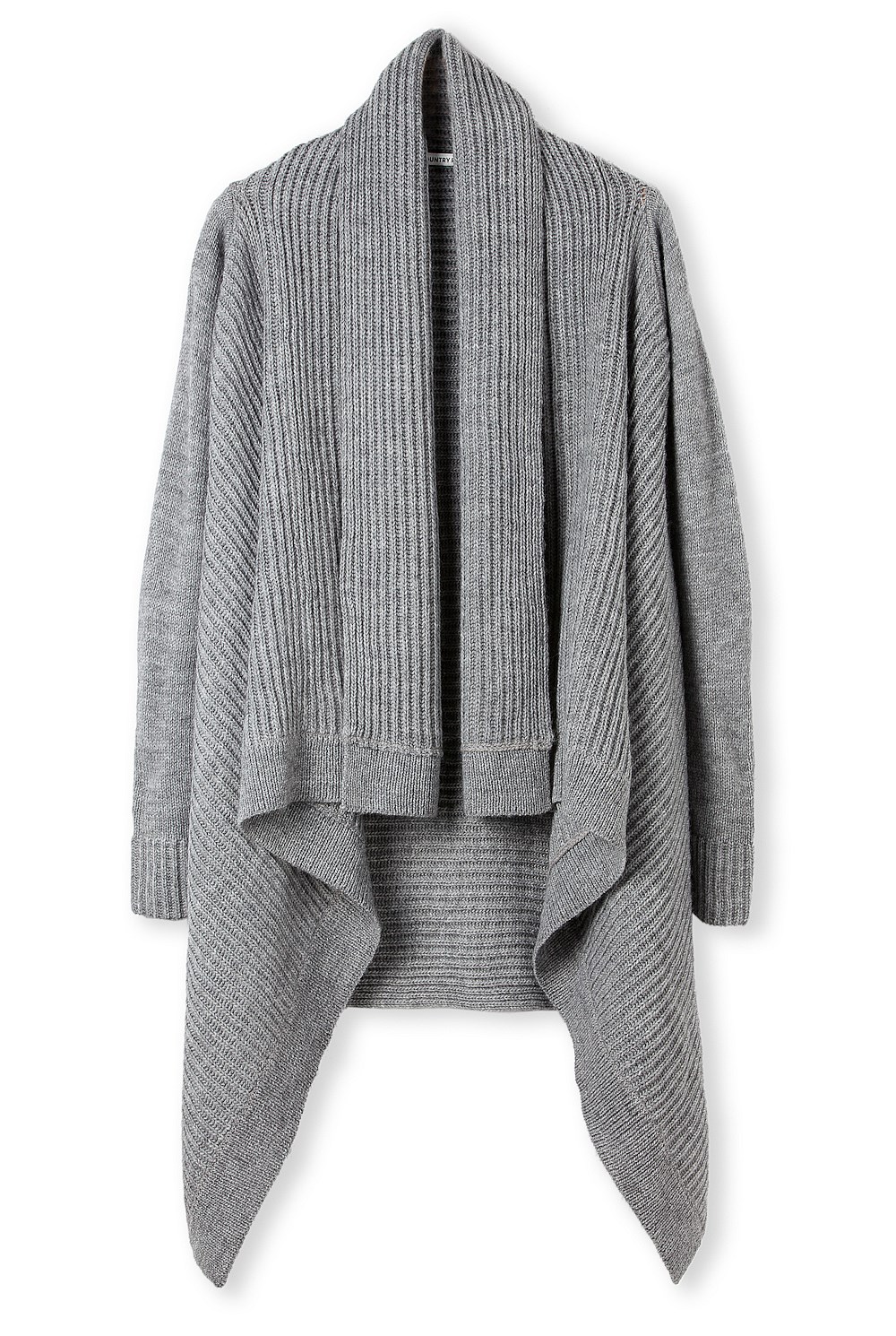 Rib Waterfall Cardigan