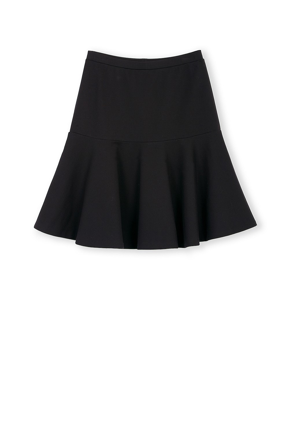 Longline Ruffle Skirt
