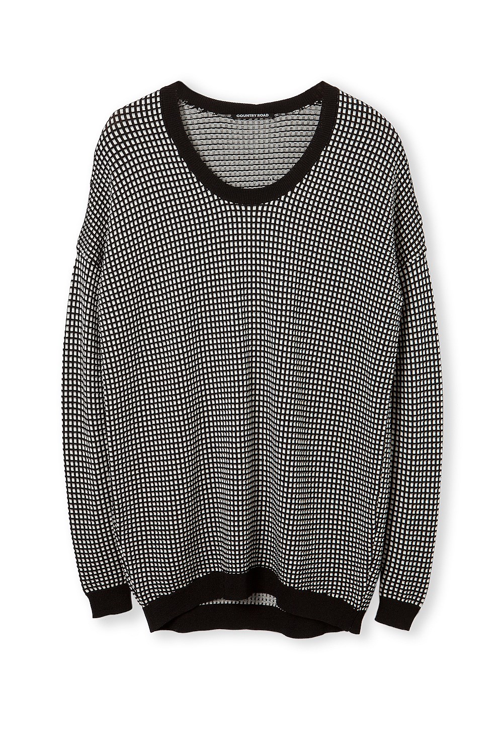 Mini Grid Stitch Knit