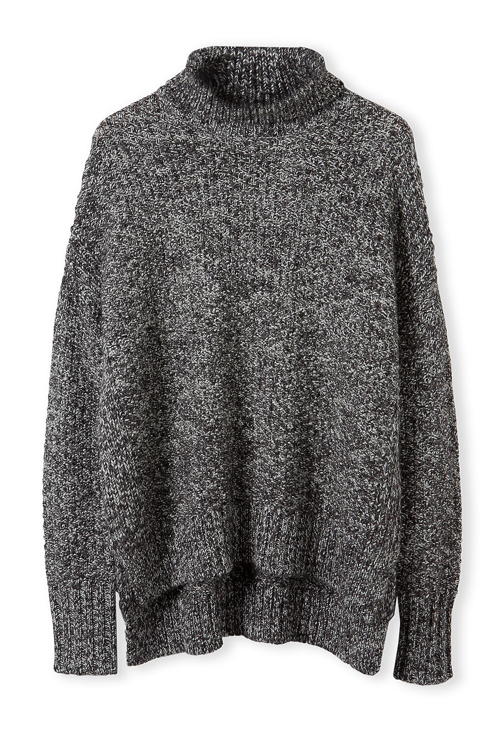 Stitch Boxy Roll Neck