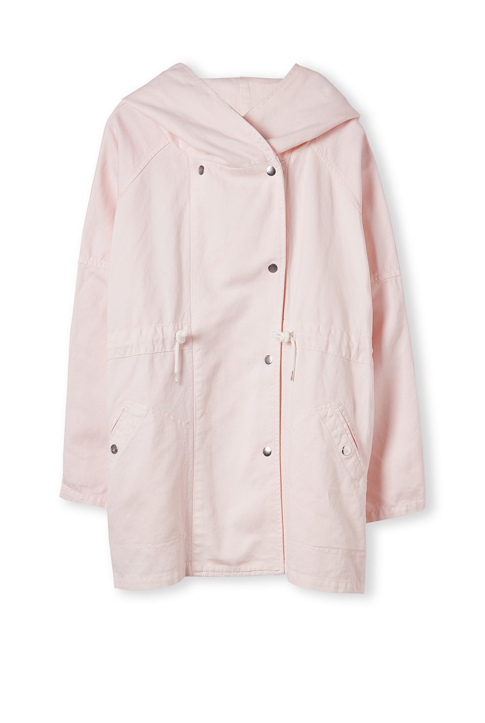 Textured Hooded Parka