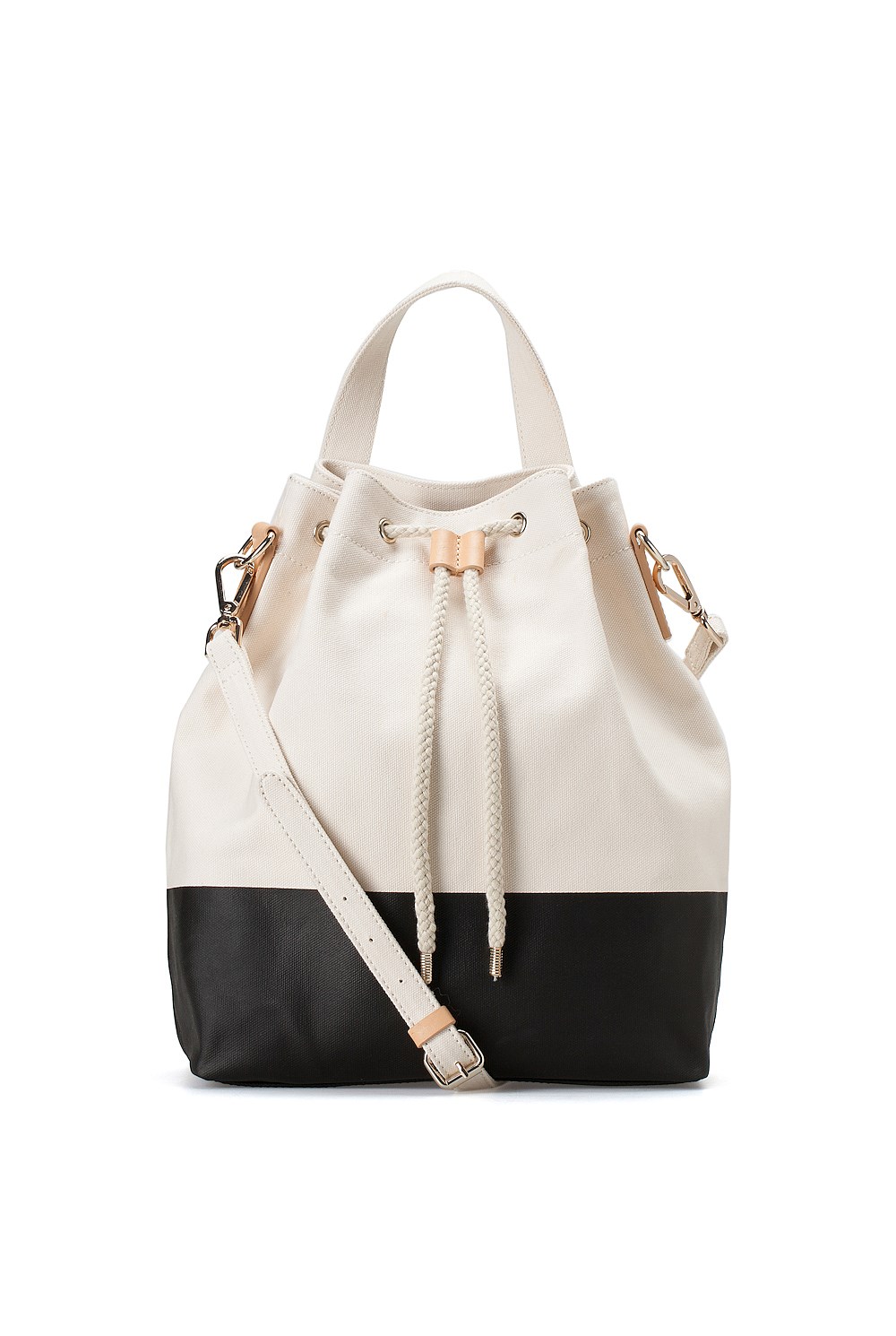 Canvas Bucket Bag
