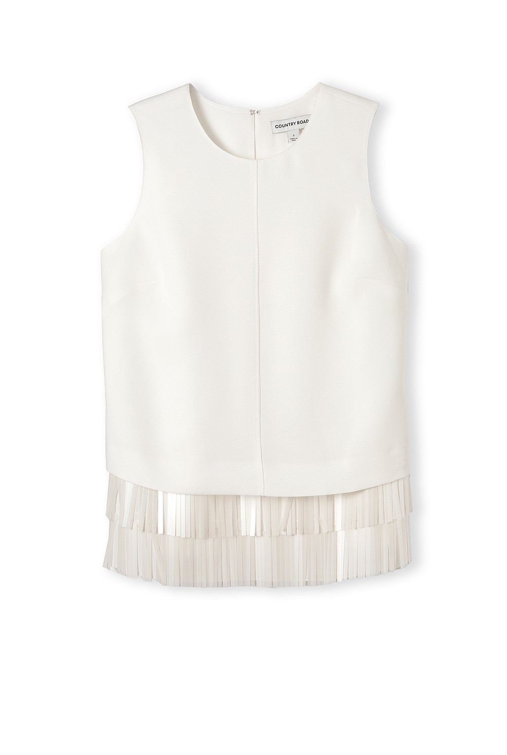 Fringe Shell Top