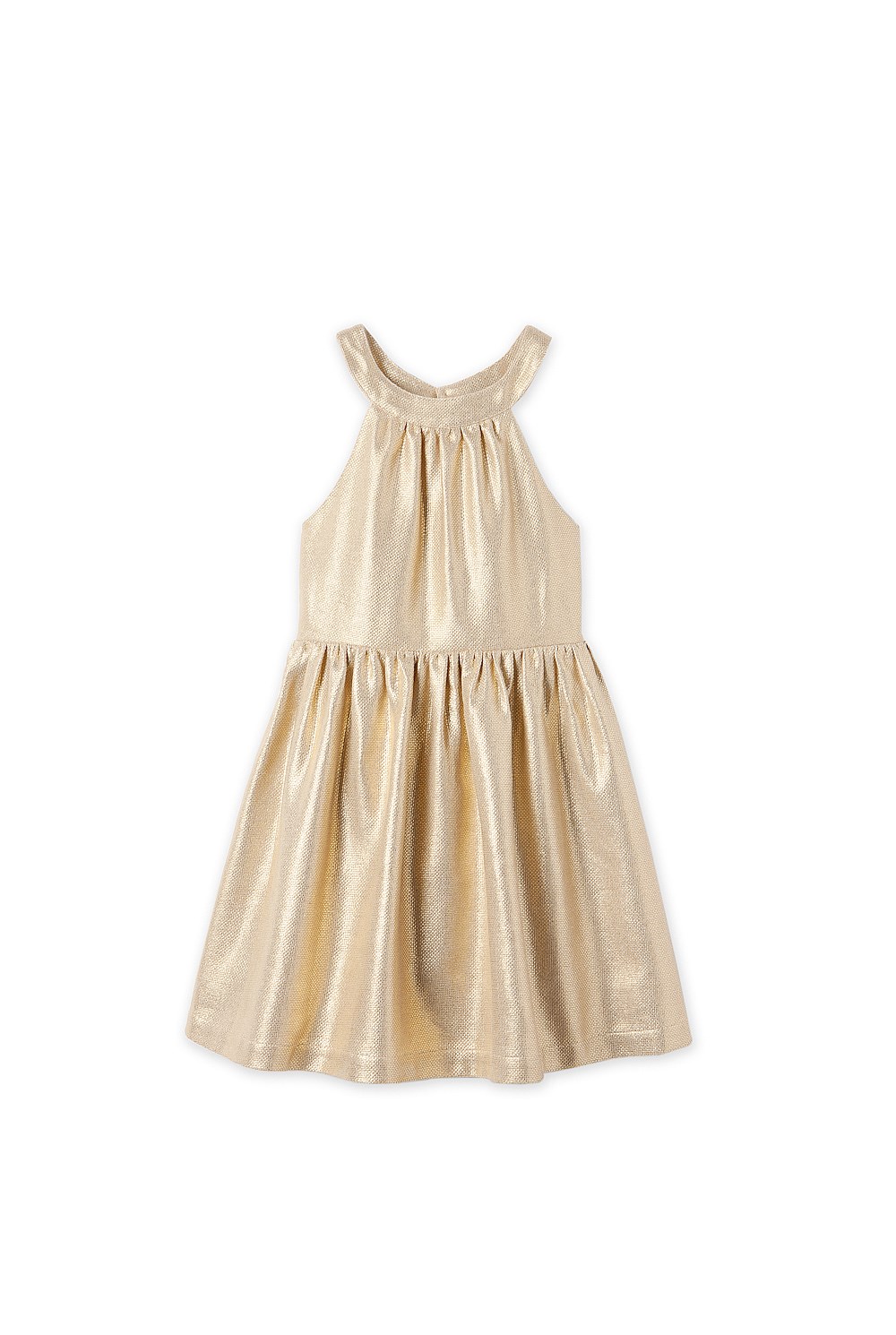 Gold Bow Dress