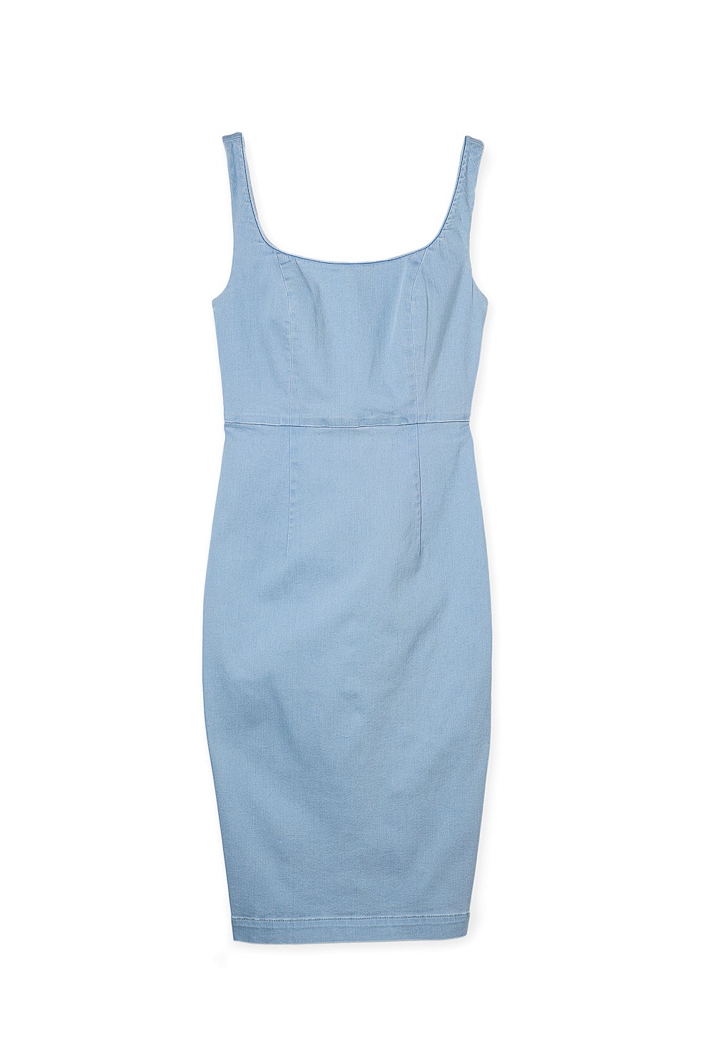 Denim Shift Dress