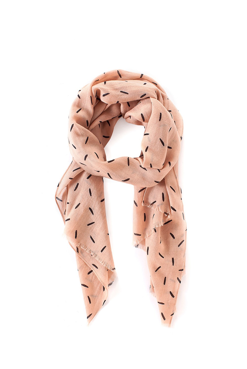 Line Print Scarf