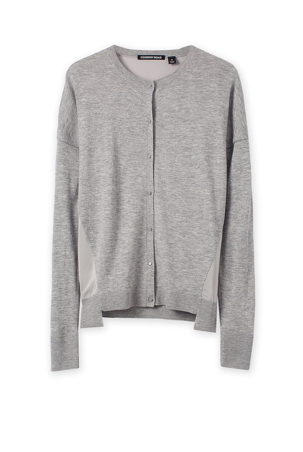 Silk Back Cardigan