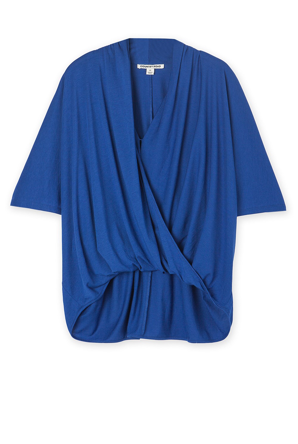 Draped Wrap T-Shirt