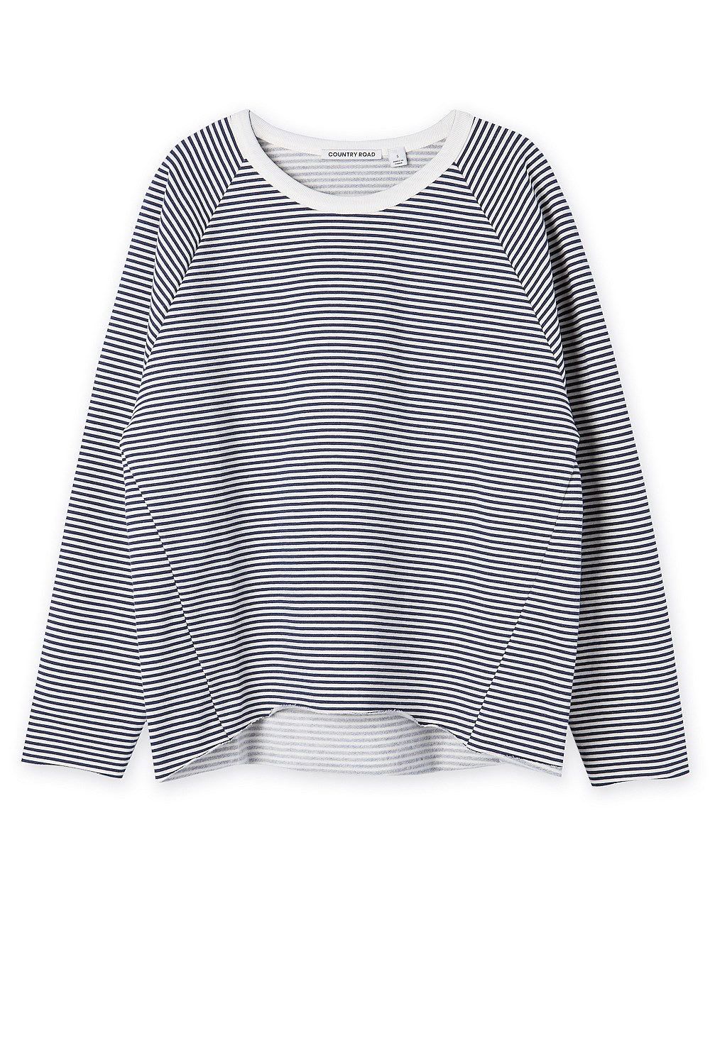 Stripe Print Sweat