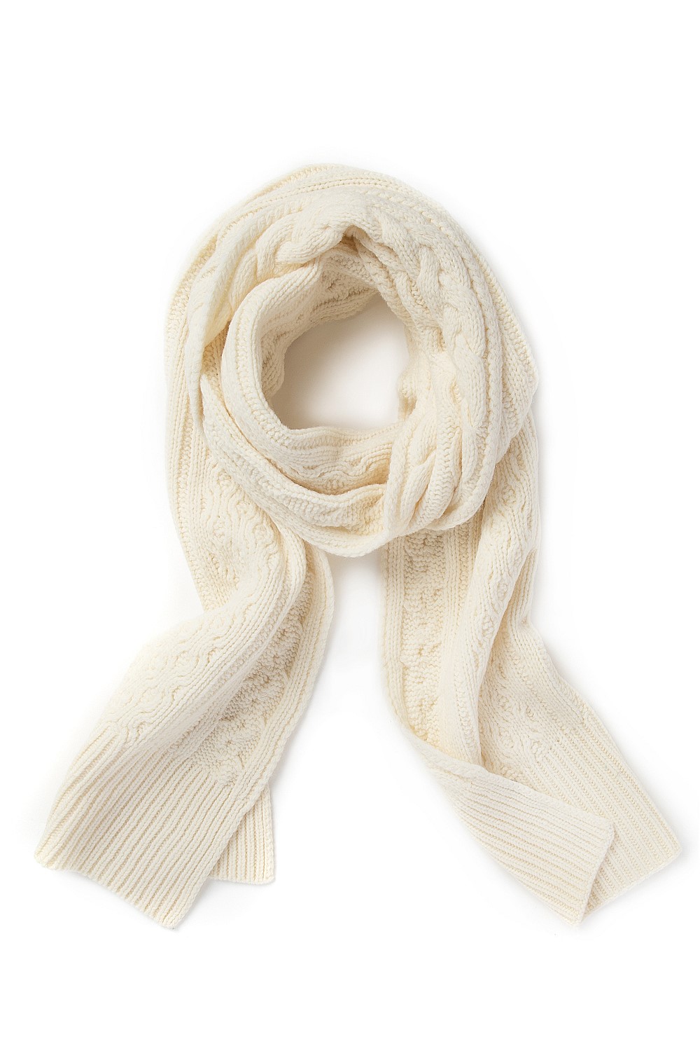 Cable Knit Scarf