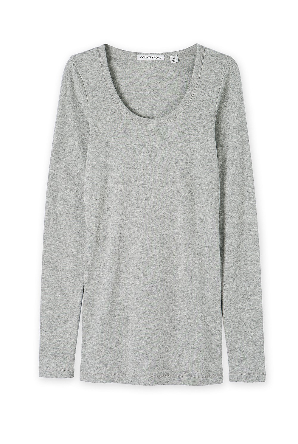 Scoop Neck Layering T-Shirt
