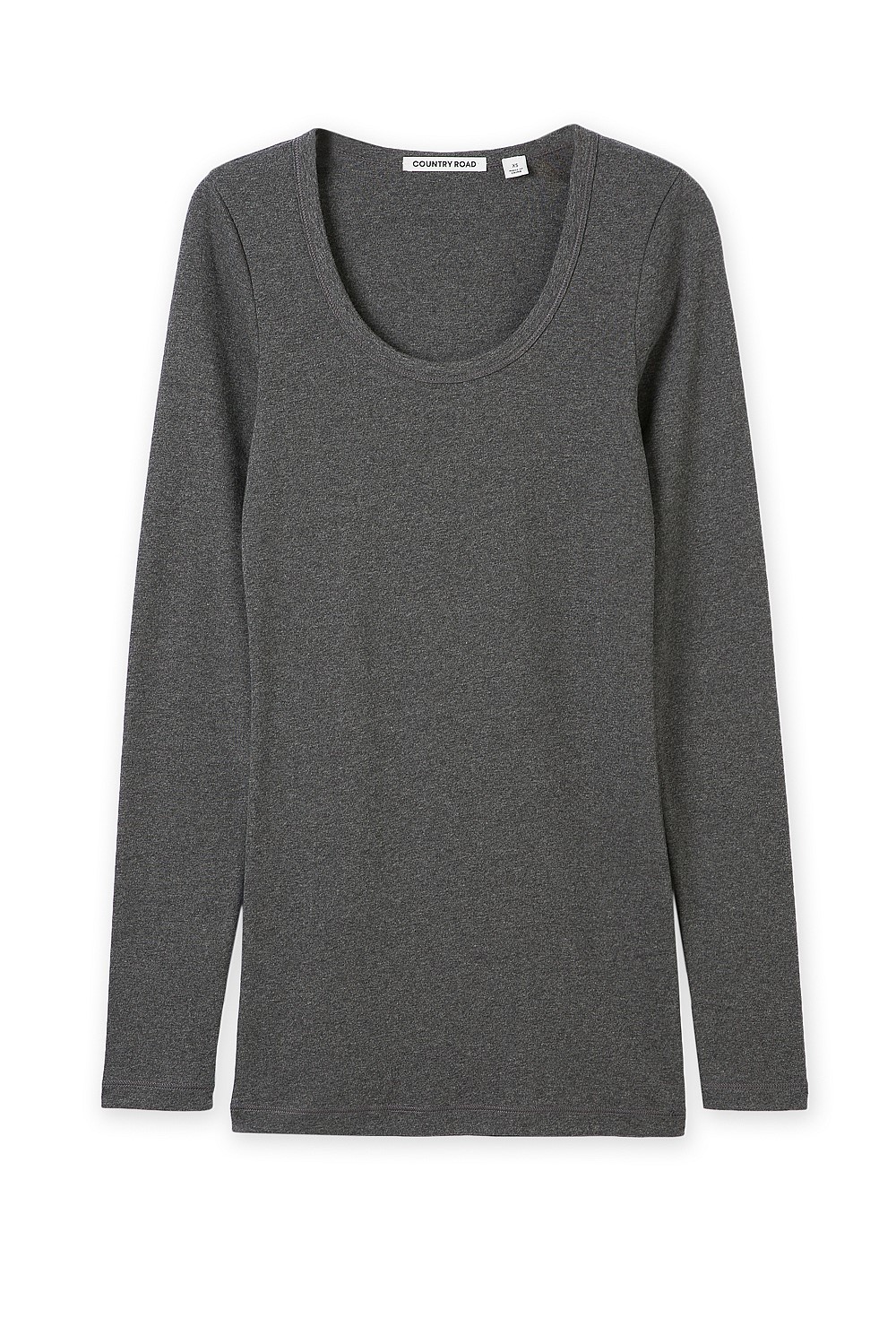 Scoop Neck Layering T-Shirt