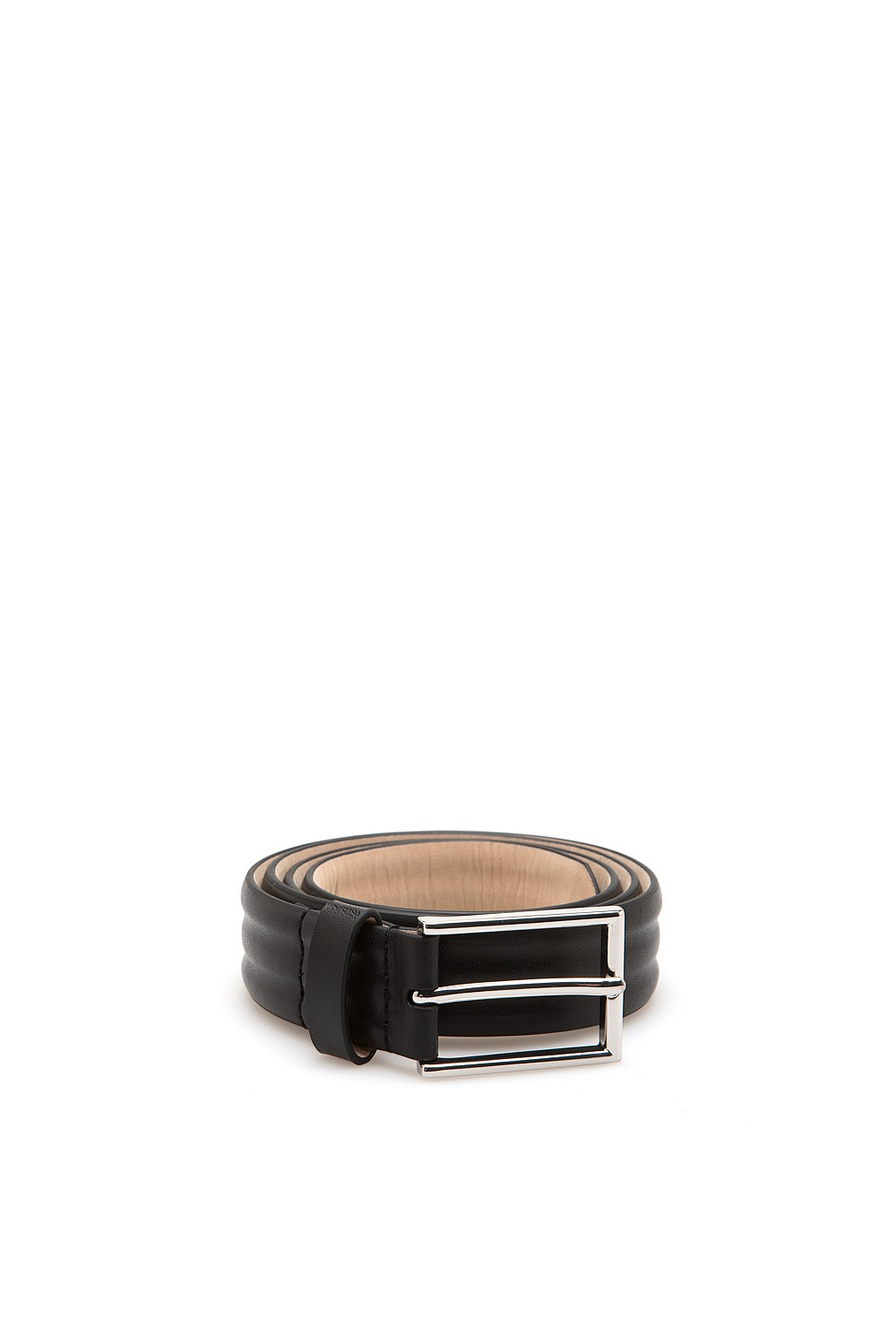 Debossed Leather Belt