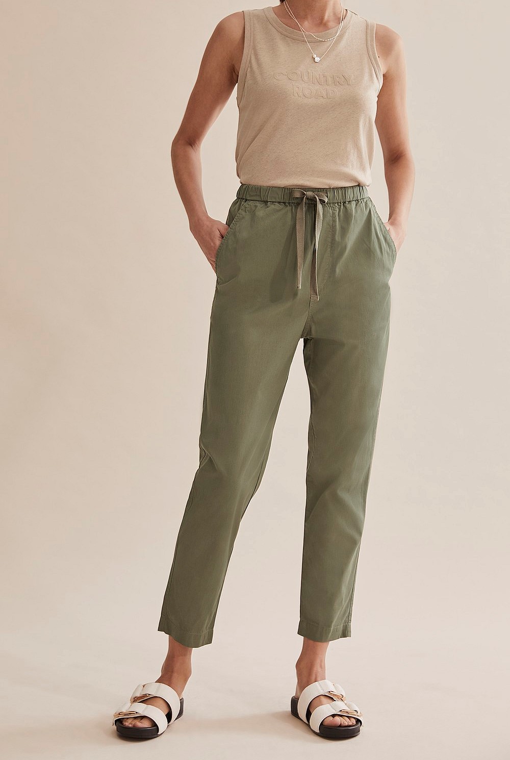 Bamboo Drop Crotch Pant