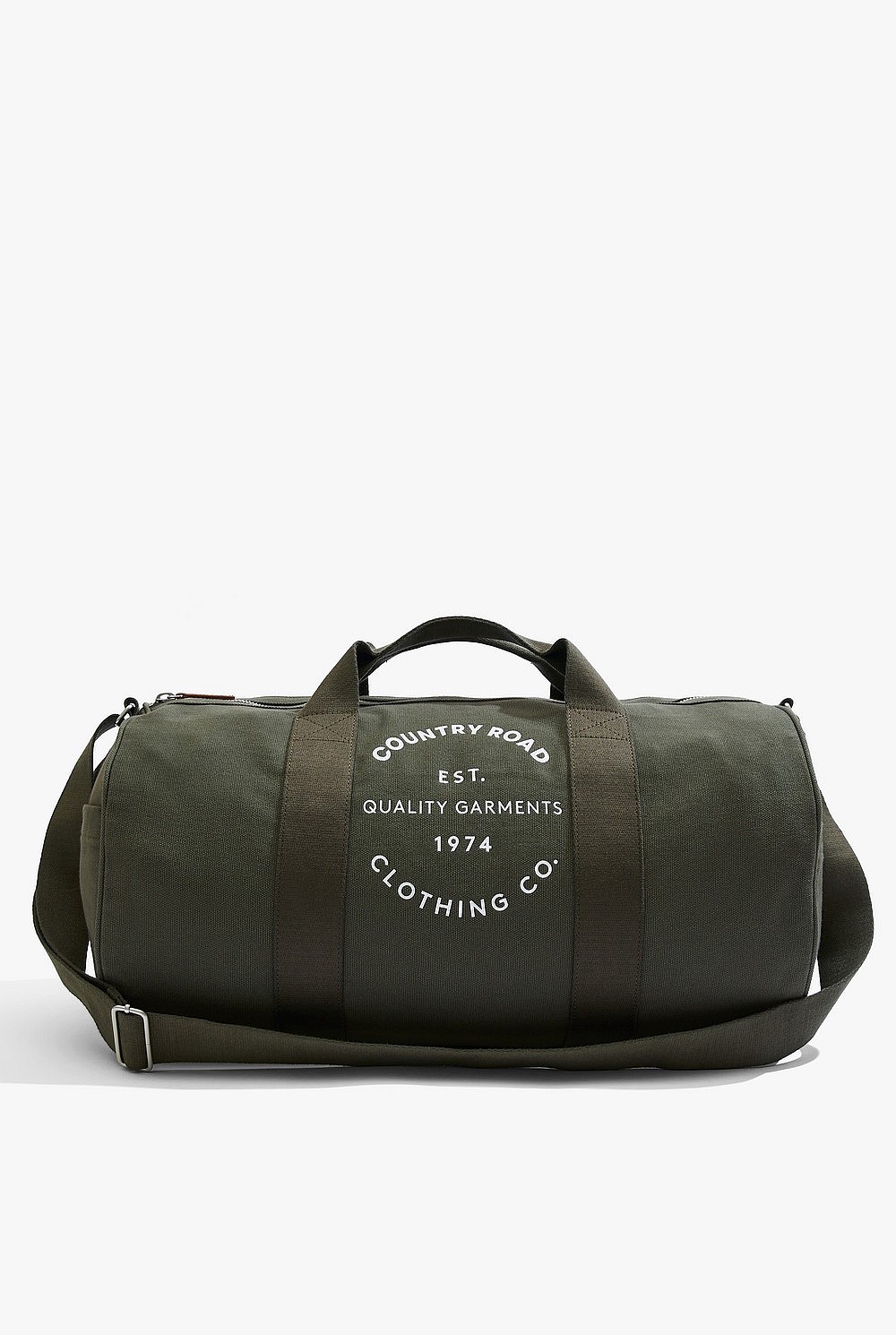 Cotton Logo Duffle
