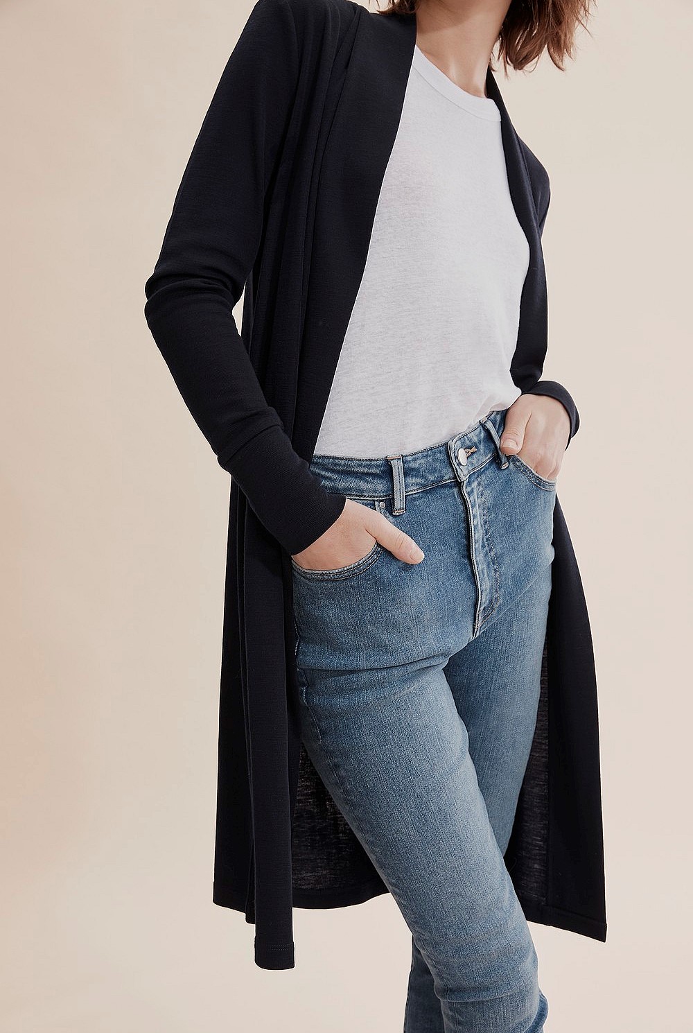 Longline Babywool Cardigan