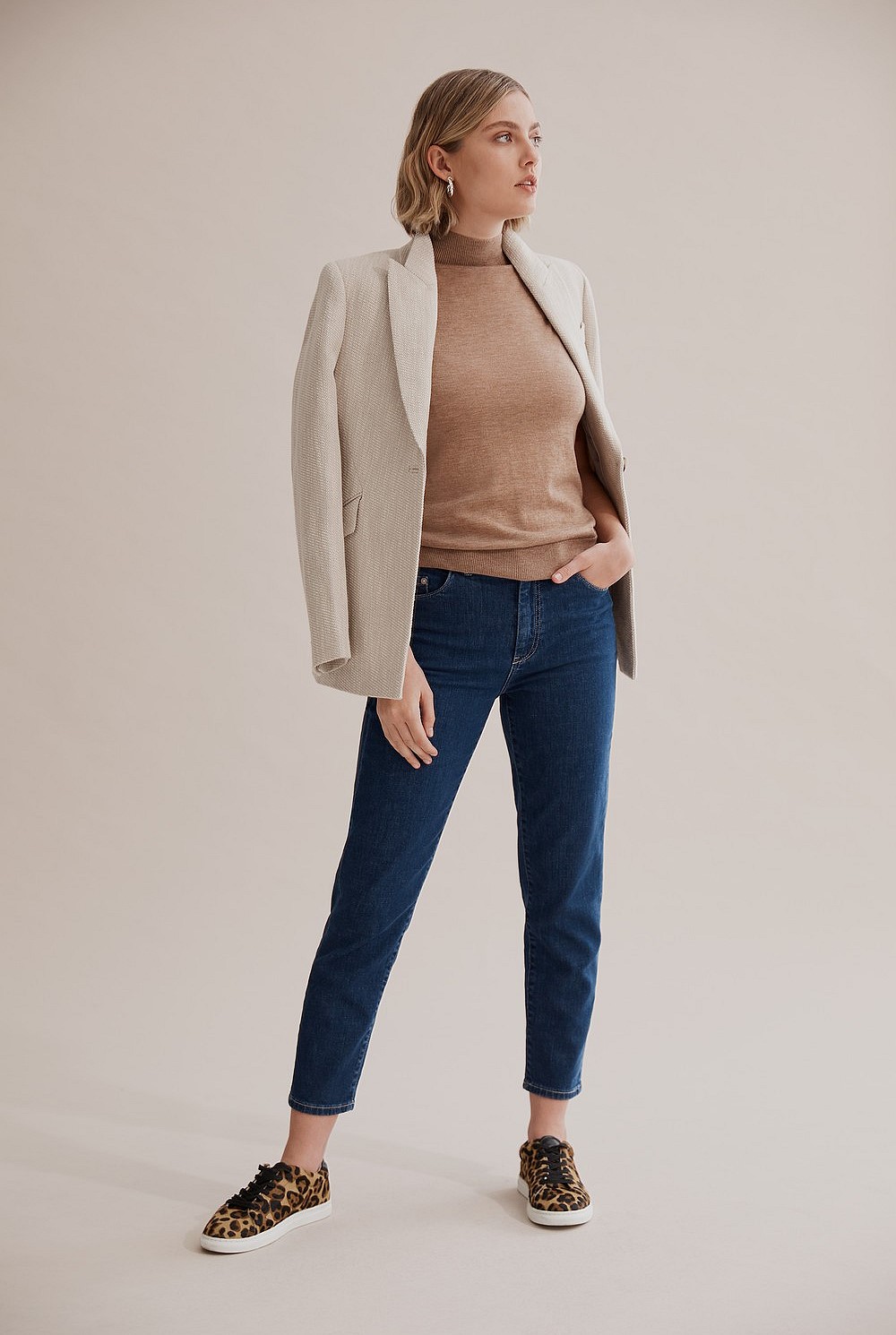 Tapered Crop Jean
