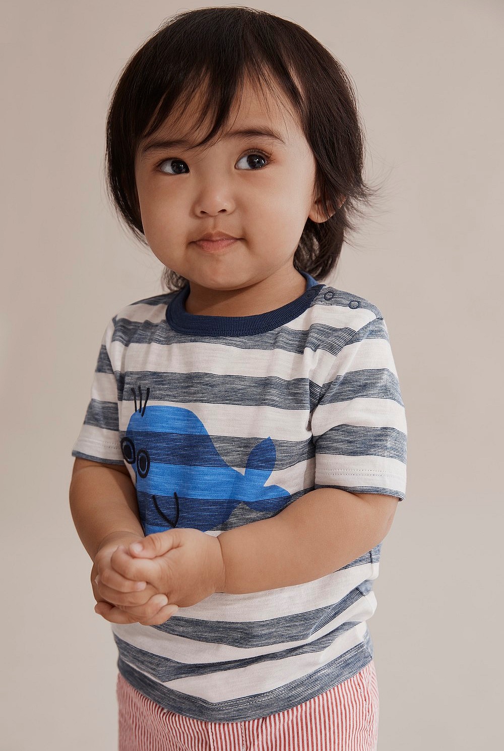 Whale Stripe T-Shirt