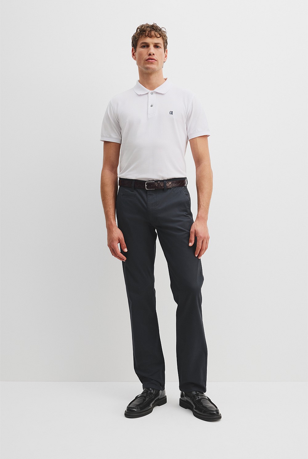 Verified Australian Cotton Standard Fit Stretch Chino