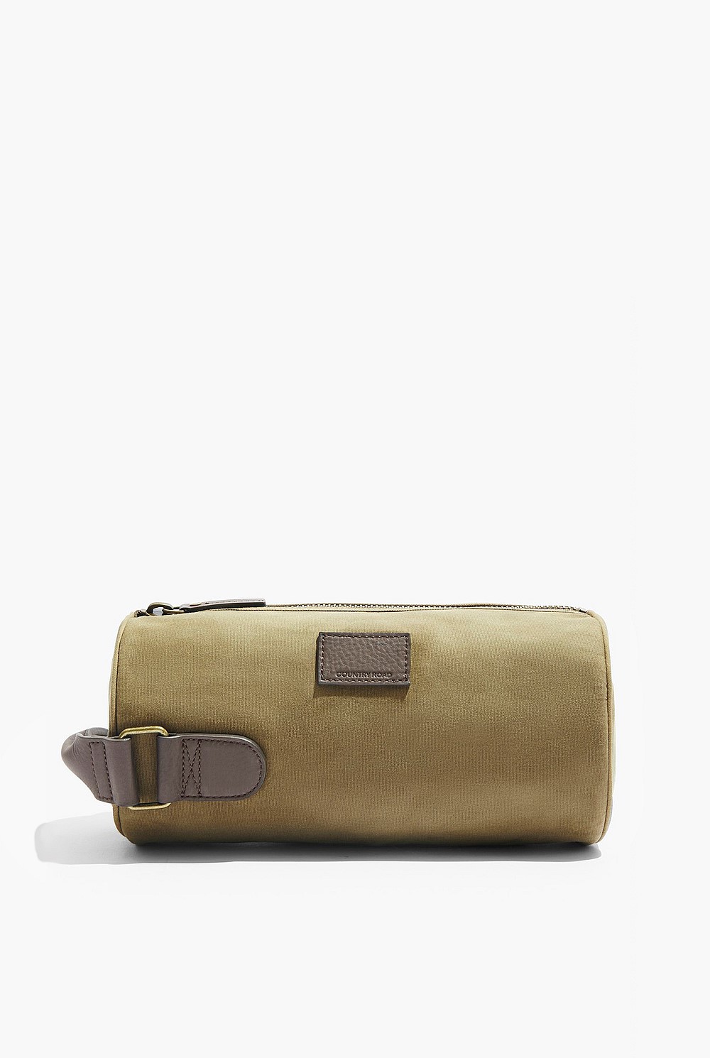Waxed Canvas Wash Bag