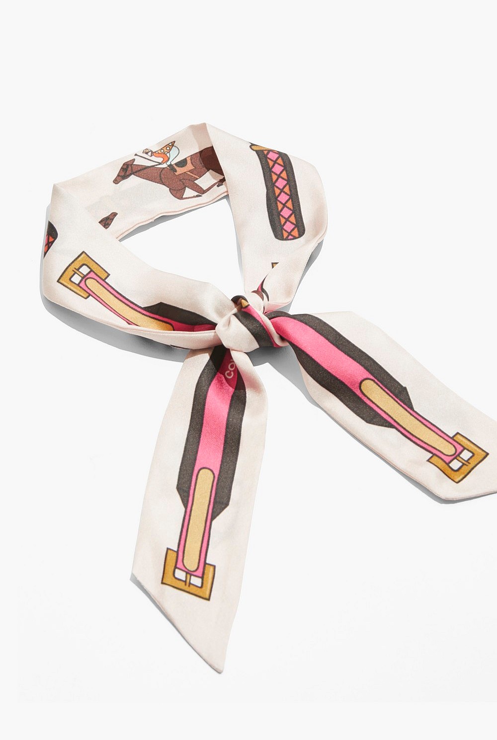 Small Silk Equestrian Scarf