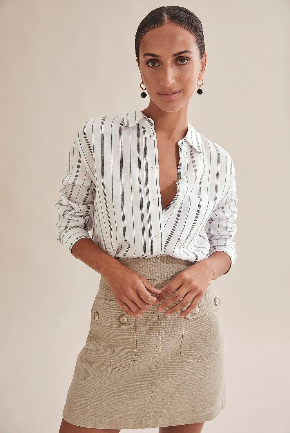 Stripe Linen Shirt