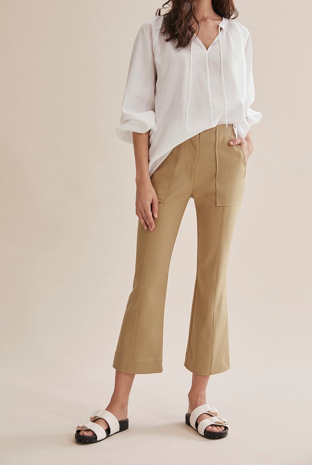 Crop Flare Pant