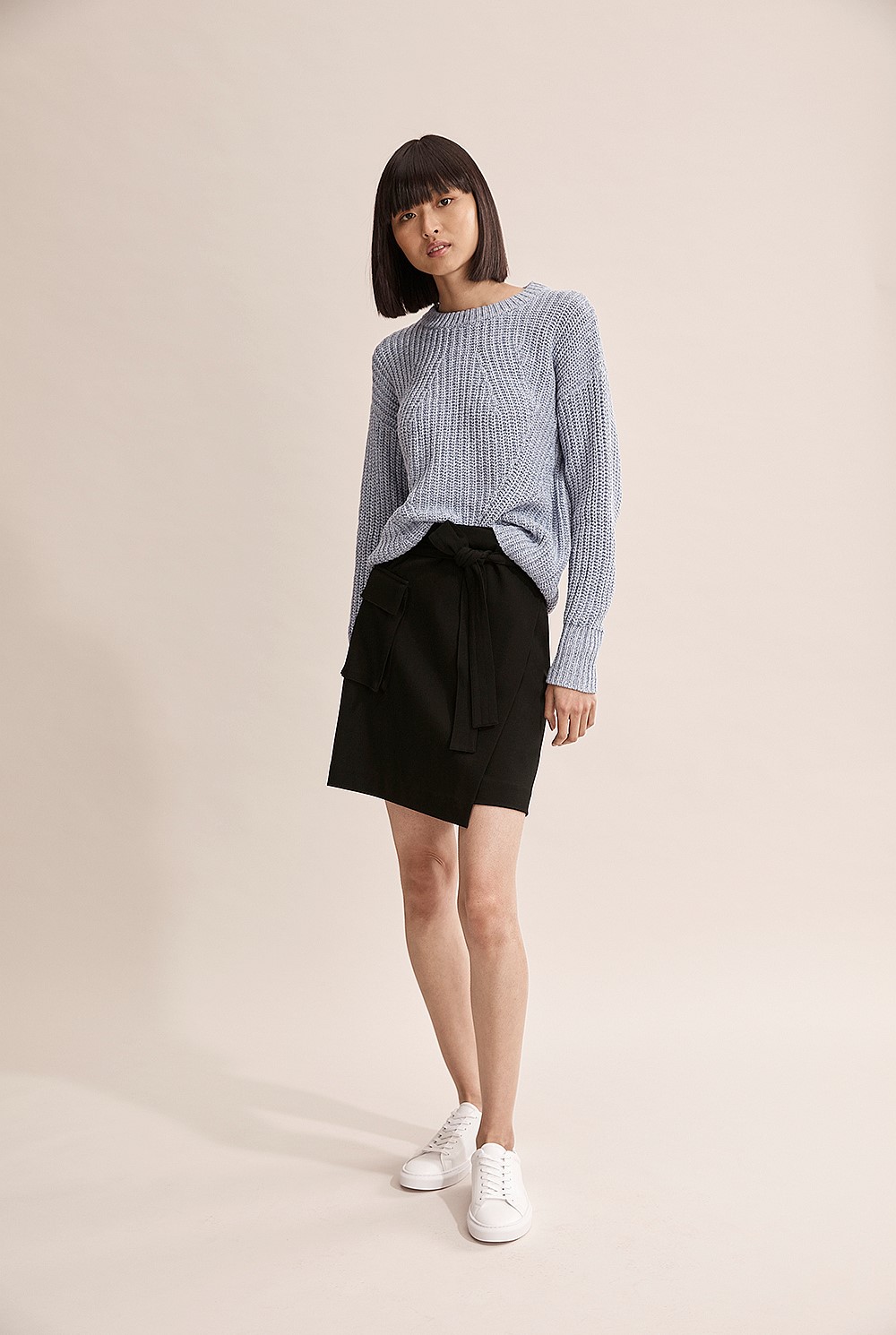 Ponte Pocket Skirt