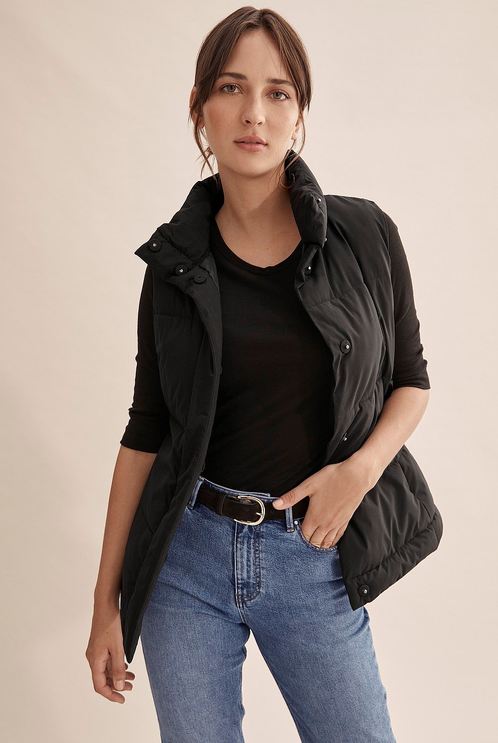 Recycled Polyester Puffer Gilet