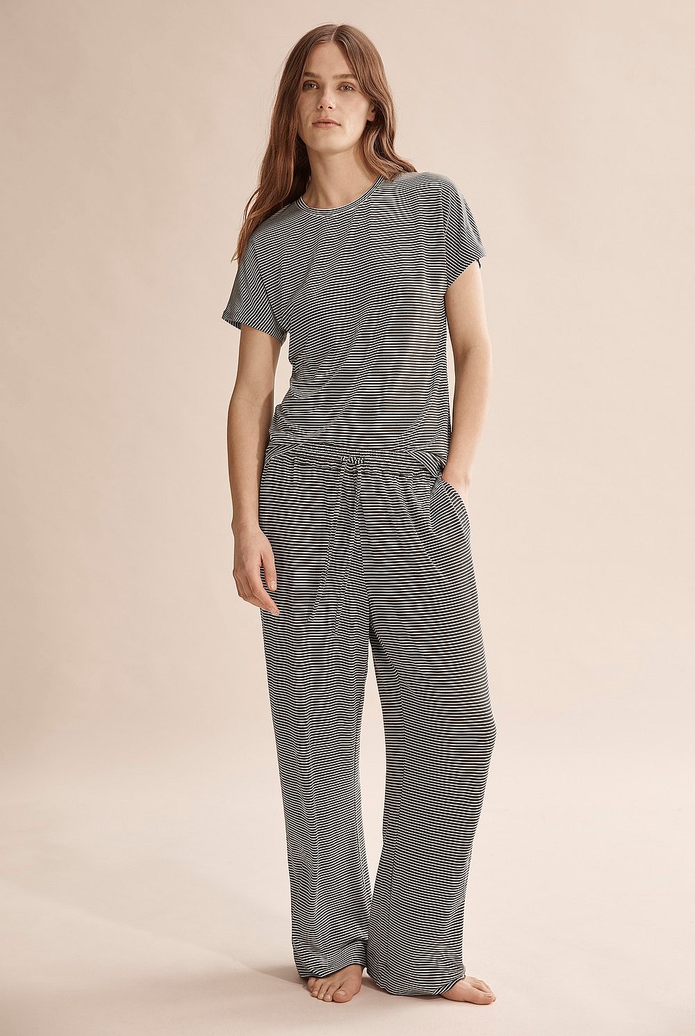 Stripe Bamboo Pyjama Pant