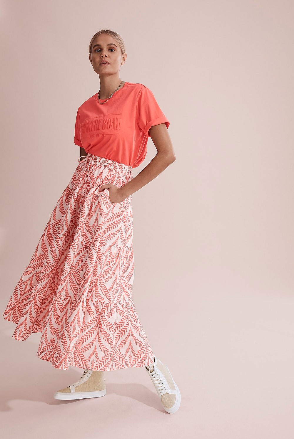 Verified Australian Cotton Heritage Embroidered T-Shirt