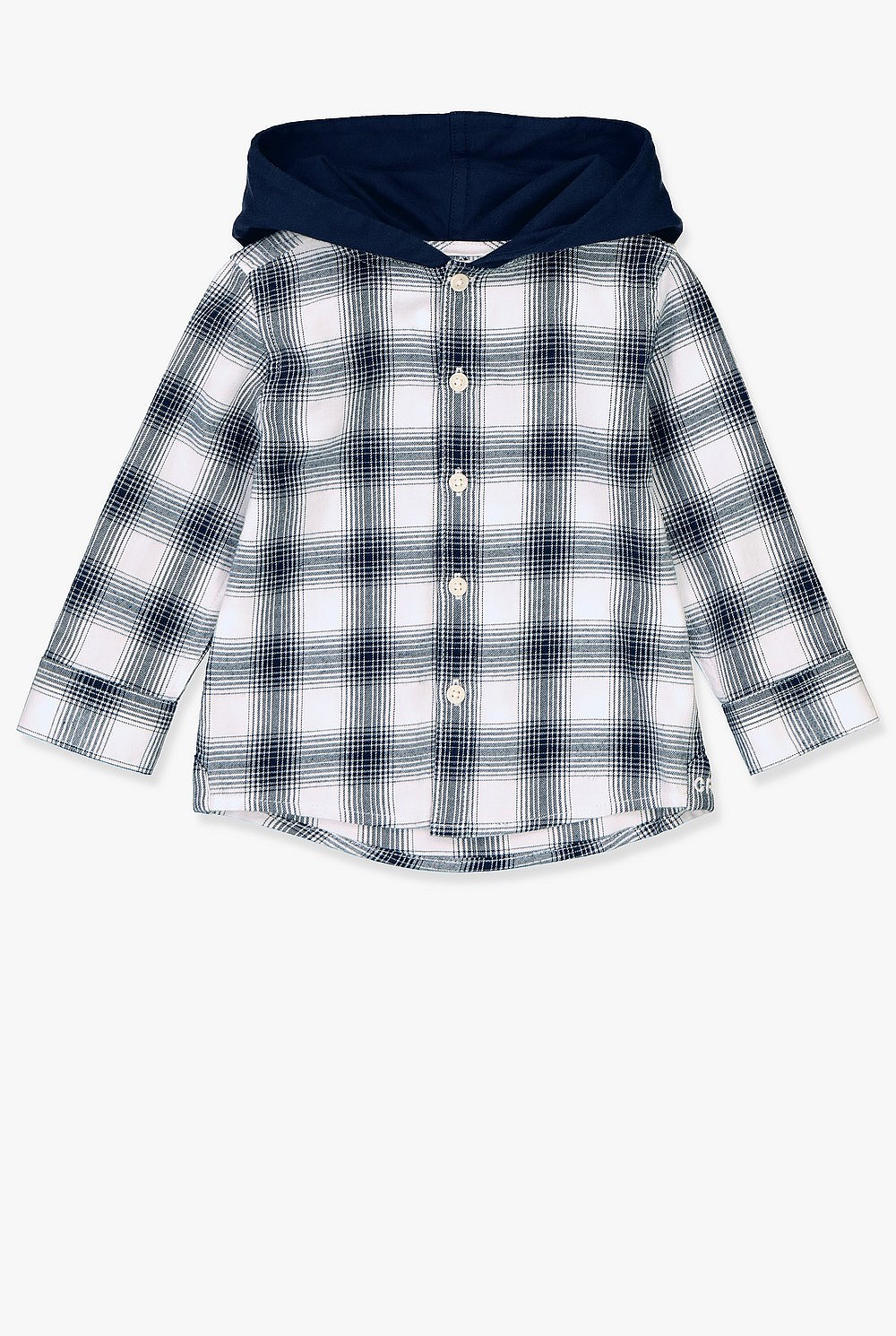 Hooded Check Shirt