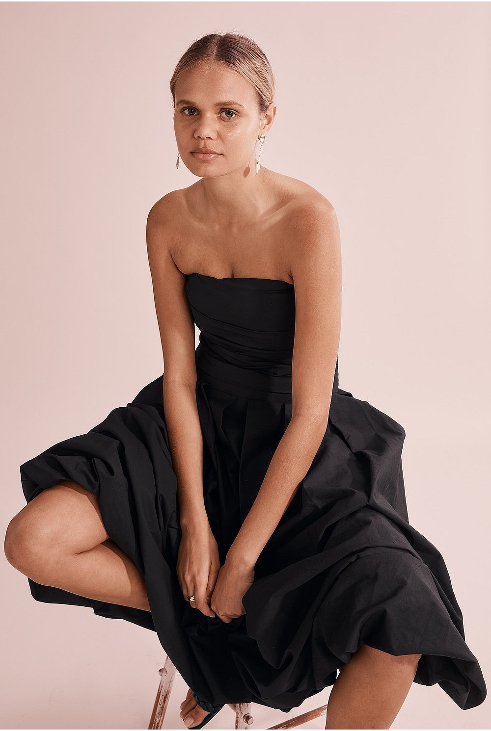 Strapless Bubble Dress