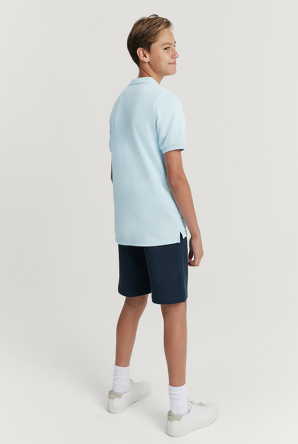 Teen Recycled Cotton Polo Shirt