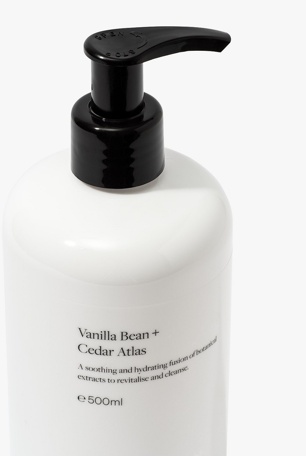 Vanilla Bean + Cedar Atlas Hand Wash 500mL