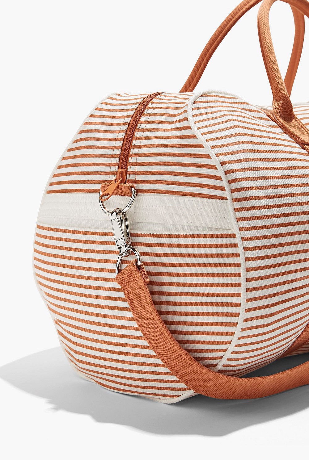 Flocked Stripe Tote