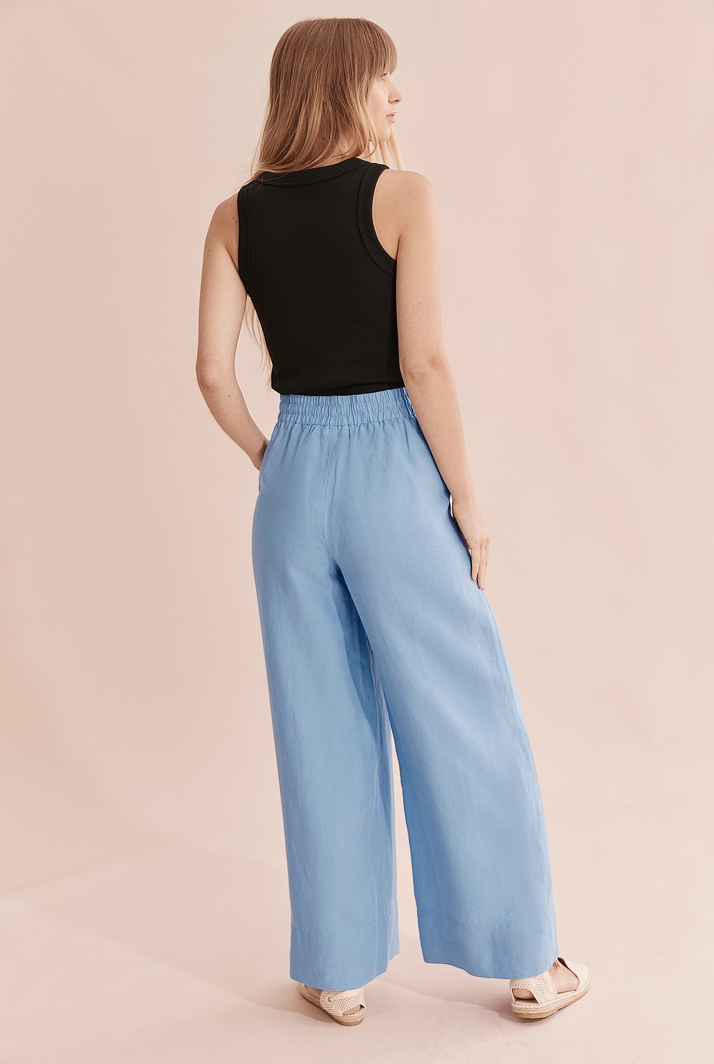 Linen Palazzo Pant