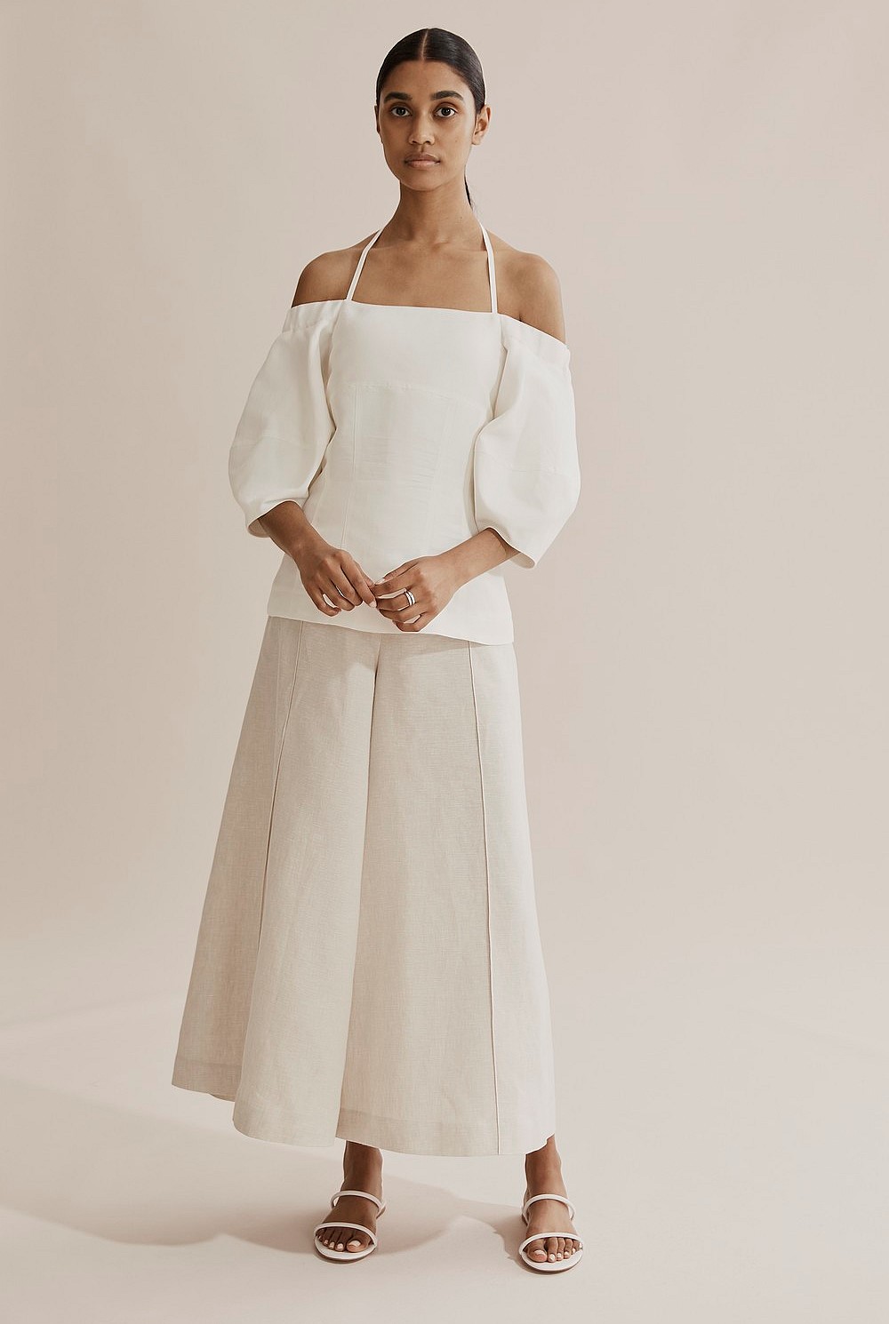 Off Shoulder Detail Blouse