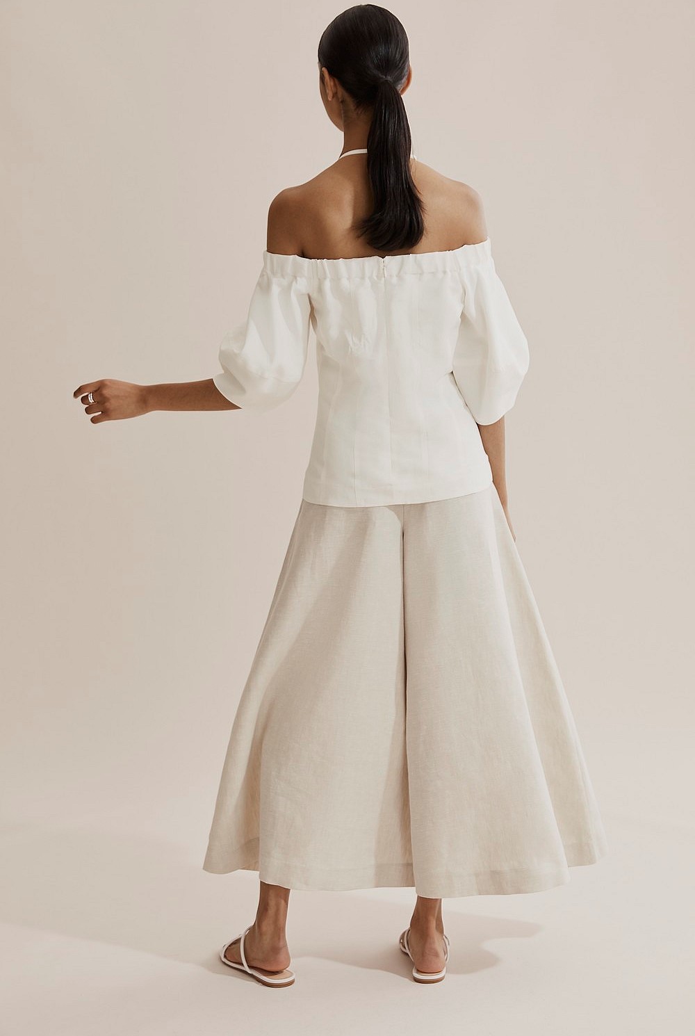 Off Shoulder Detail Blouse