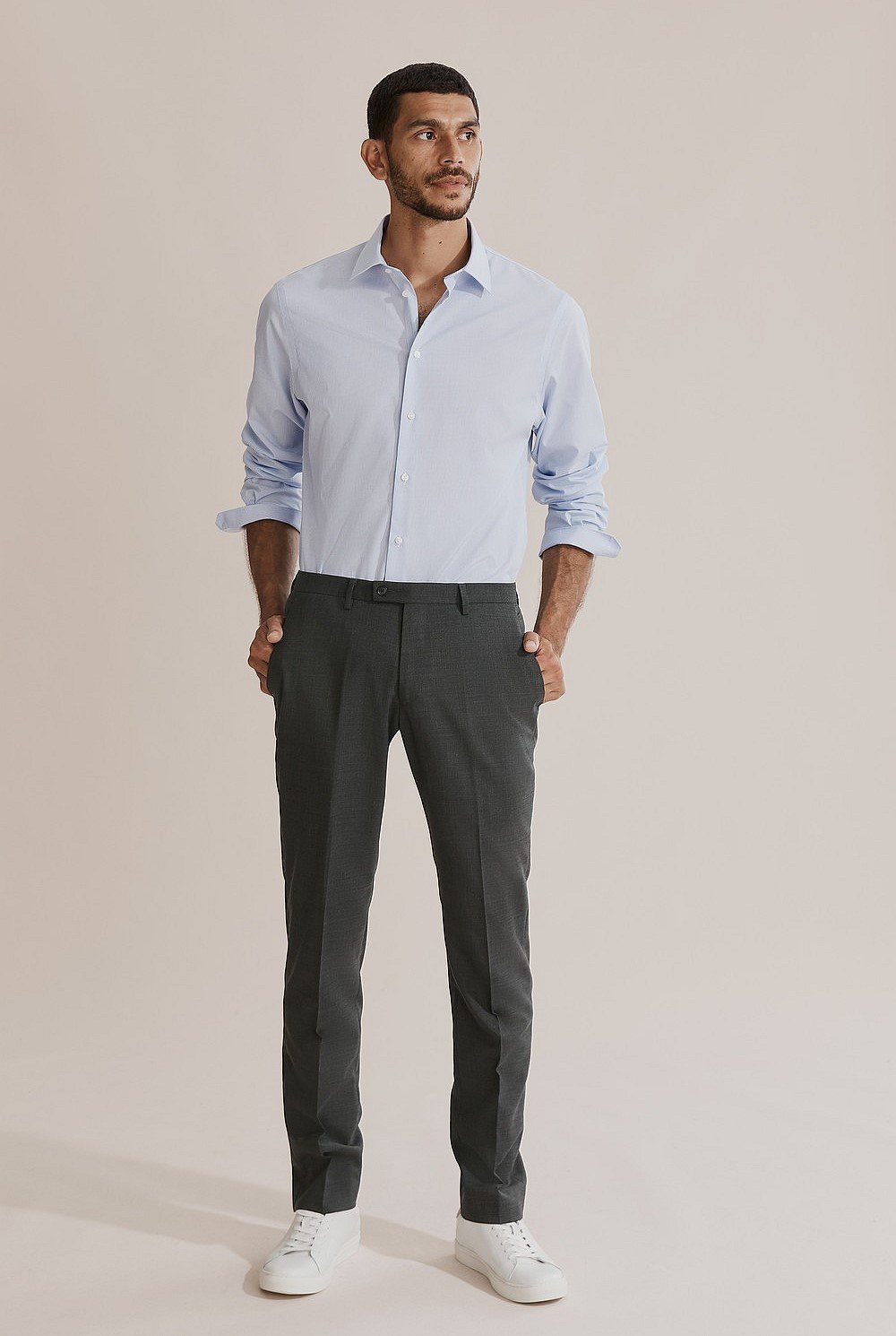 Washable Wool Trouser